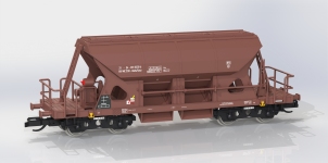 Igra Model 96500026 - TT - Selbstentladewagen, ČSD, Ep. IV